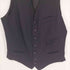 ヨウジヤマモトプールオム Yohji Yamamoto POUR HOMME 25SS WOOL GABARDINE 7 BUTTONS VEST ウール ギャバジン 7ボタン ベスト メンズ JPN:2